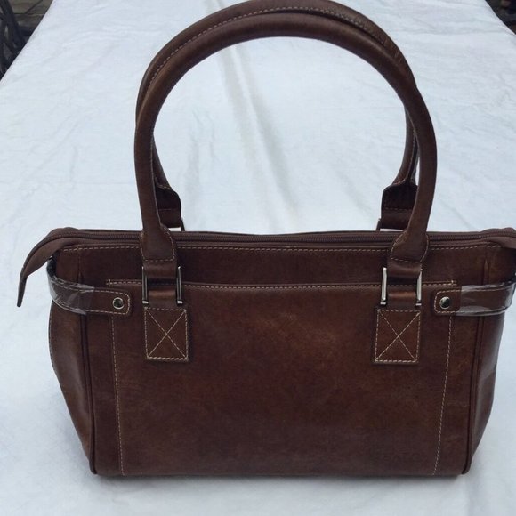 Argentinian Brown Calf Leather*Duffle Bag $1150 - Picture 2 of 8